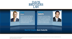 Desktop Screenshot of davisbrotherslaw.com